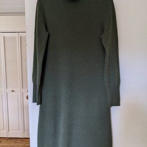 Neiman Marcus Cashmere Collection Cashmere Turtleneck Dress
